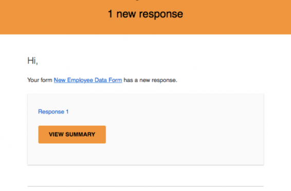 How Preting Uses Google Forms: Onboarding